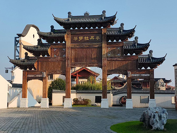 古建門(mén)樓牌坊